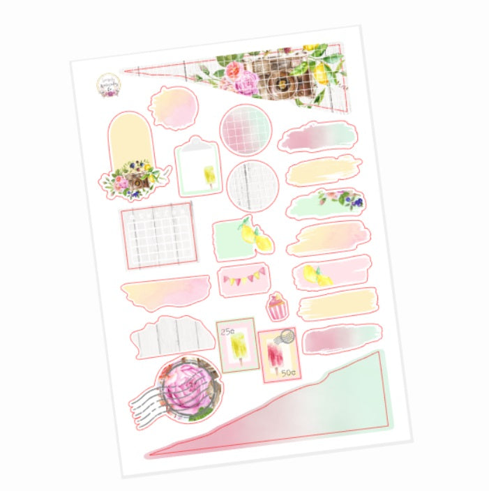 Pink Lemonade // Journaling Sampler