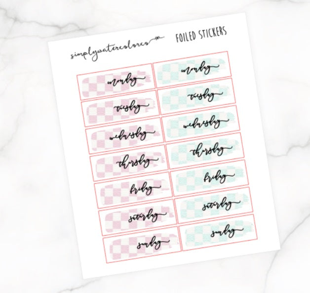 Date Covers | Pastel Luxe Colorway v1