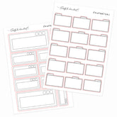 Tab Labels // Bujo Basics