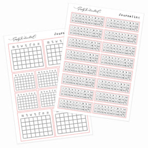 Calendar & Habit Trackers // Bujo Basics