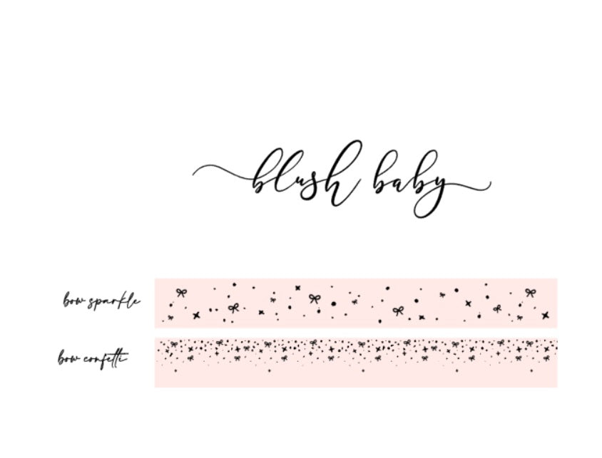 Blush Baby // Rose Gold Foil