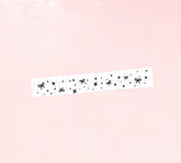 CLEAR Bow Sparkle Washi Tape // Header Overlay 6mm Perforated