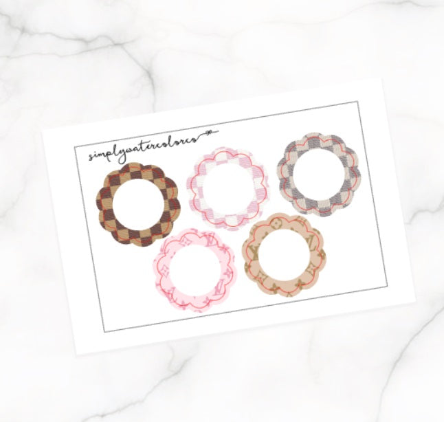 Luxe Scallop Circles